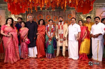 Parthiban and Seetha Daughter Keerthana Wedding Photos